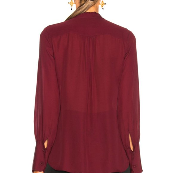 NILI LOTAN SILK BLOUSE - Picture 5 of 7